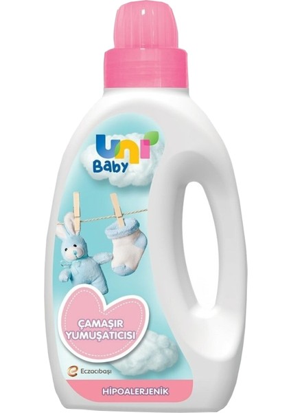 Yeni Doğan Çamaşır Deterjanı/sabunu 1500ML (Sarı) + Yumuşatıcı 1500ML Hassas Ciltler Için/hipoalerjenik (Pembe) Karma (2 Li Set)