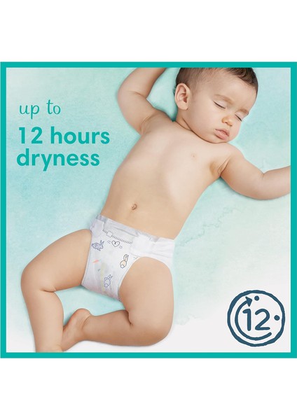 Pampers Harmonie Bebek Bezi Beden:1 (2-5kg) Yeni Doğan 100 Adet Ekonomik Ultra Fırsat Pk