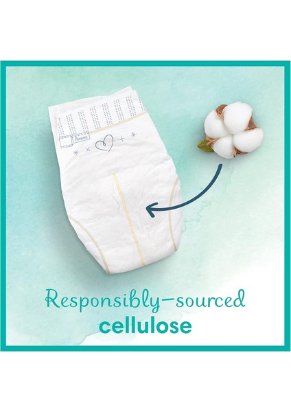 Pampers Harmonie Bebek Bezi Beden:1 (2-5kg) Yeni Doğan 100 Adet Ekonomik Ultra Fırsat Pk