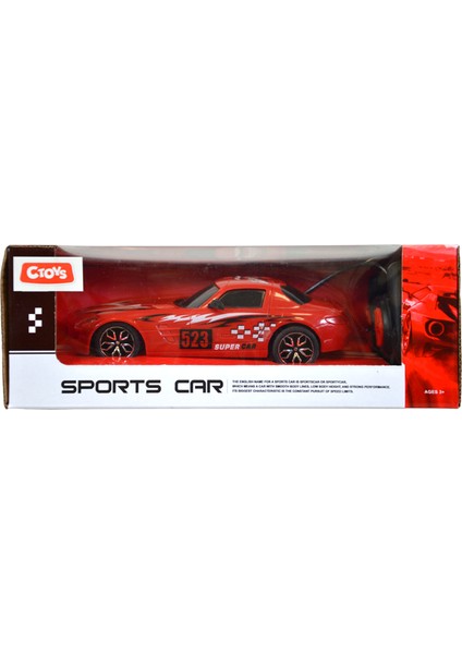 Sports Car 27 Mhz Full Fonksiyon Uzaktan Kumandalı Mercedes Benz Amg Kırmızı Ce 04