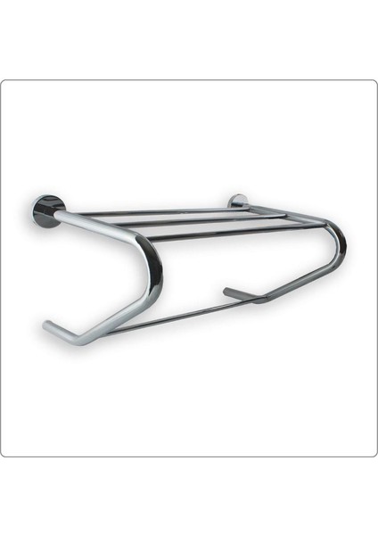 Açılı Destekli Raf Havluluk Prinç Ø20