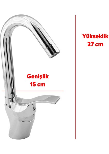 Kısa Kuğu Batarya Duş Bulaşık Musluğu Lavabo Banyo Mutfak Bataryası Mermer Üstü Çift Su Giriş Evye fiyatları