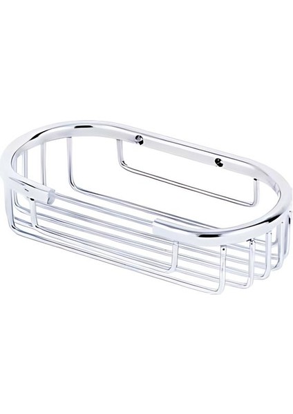 Sabunluk Oval Krom 8*13CM