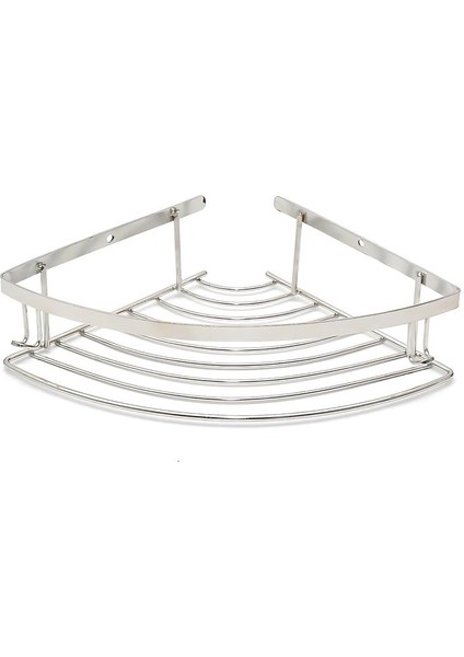 Norm Oval Şampuanlık Tekli Krom 18*18CM