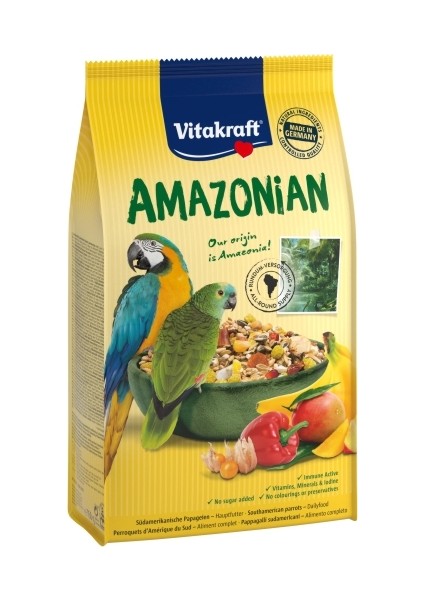 Amazon Afrika ve Gri Papağan Yemi 750 gr x 1 Adet
