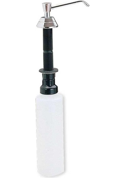Ankastre Sıvı Sabun Verici 304 Krom 150MM Gaga ve Buton 500ML