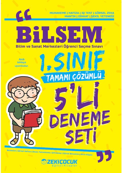 1. Sınıf Bilsem Deneme Sınavı Çıkması Muhtemel Soru Bankası Seti 4 Kitap indirimleri