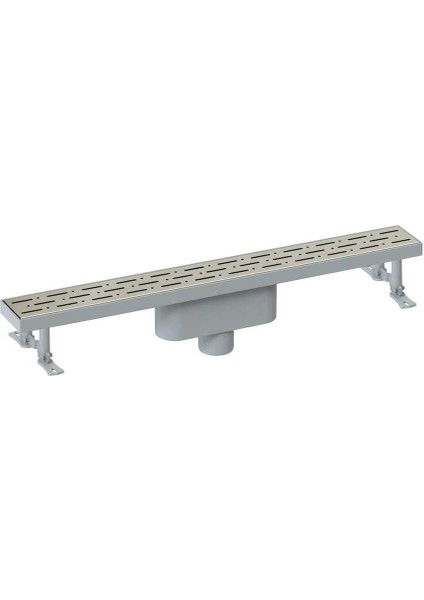 Duş Kanalı Klasik Line Paslanmaz Izgarası Ø50 33 cm Alt