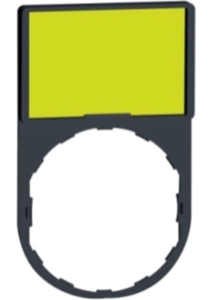 Yazılı 18 x 27 mm Yazı Tutucu 30 x 50 mm İşaretsiz ZBY6102