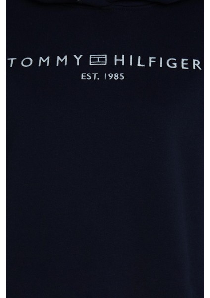 Kadın Th Mdrn Reg Corp Logo Sweatshirt - Lacivert