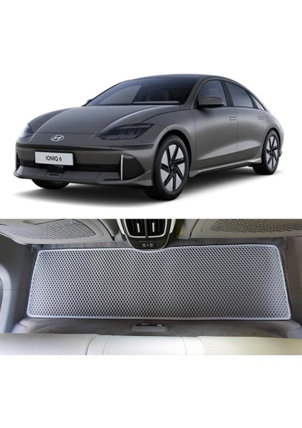 Hyundai Ionıq 6 3D Havuzlu Paspas Gri
