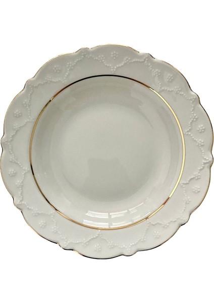 Altın Yaldız 22 cm Çukur Tabak 6'lı