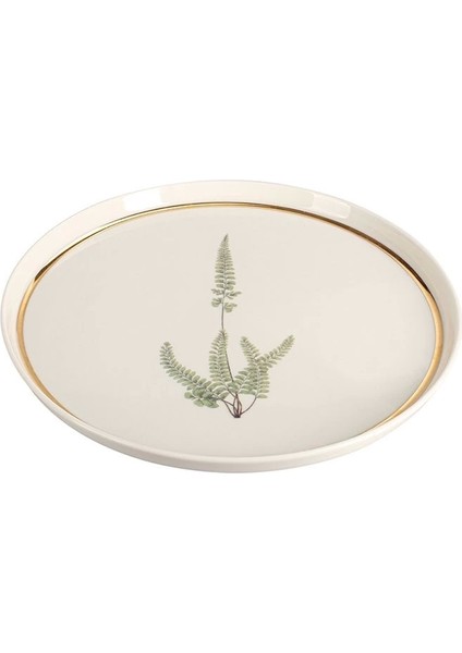 Botanical Desen1 Düz Tabak 21 Cm modelleri