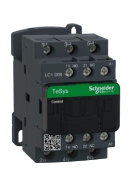 Tesys D Kontaktör 9A Ac3 440VAC LC1D09R7