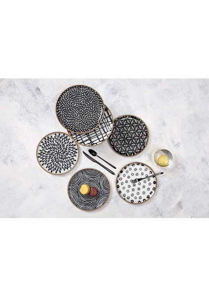 Fractal 24CM 6 Kişilik Servis Takımı