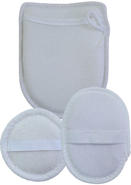 Doğal Kabak Lifi Eldiven + Oval + Yüz, Banyo Kesesi, Organik, Cilt Bakımı modelleri