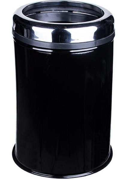 Pratik Çemberli Çöp Kovası 8lt Ø21*32CM Siyah