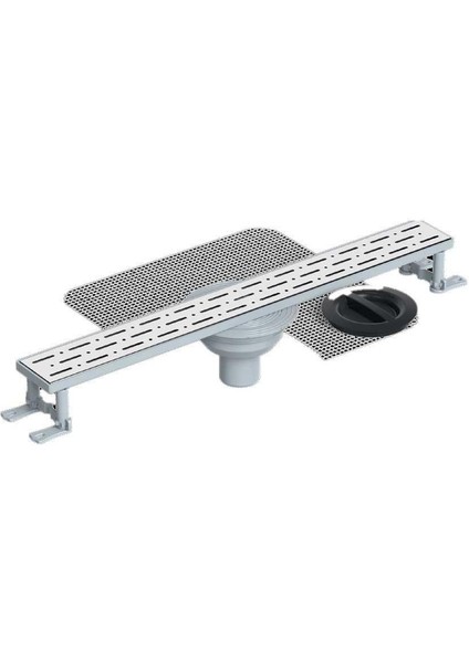 Duş Kanalı Style Lıne File Pas.ız Ø50 50CM Alt