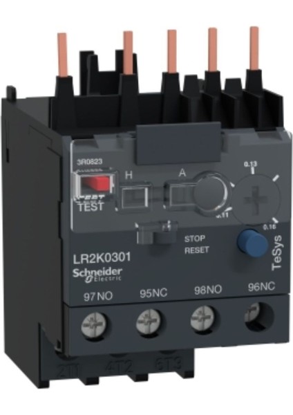 LR2K0301 Tesys K Diferansiyel Termal Aşırı Yük Röleleri 0,11 - 0,16 A Sınıf 10A 3389110230352