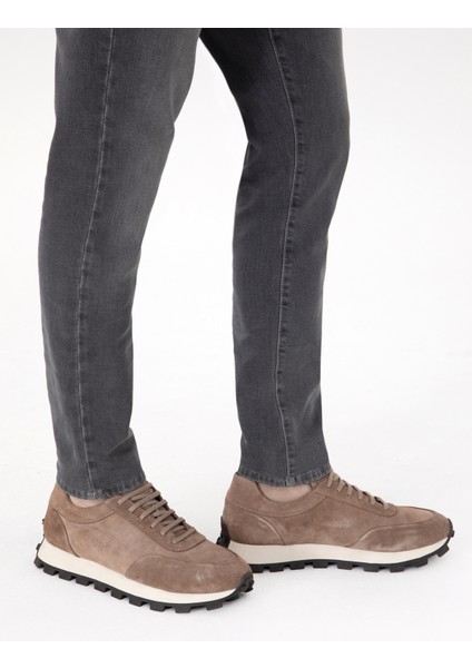 Erkek Vizon %100 Deri Casual Ayakkabı 50295923-VR052 fiyatları
