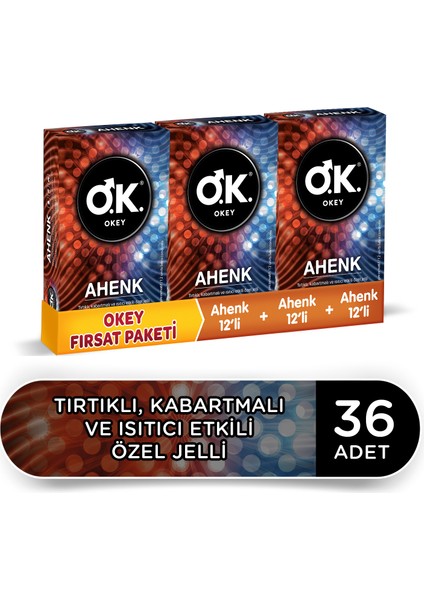 Ahenk 36'Lı Prezervatif