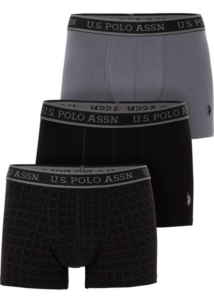 U.S. Polo Assn. Erkek Siyah İç Giyim Alt 50301658-VR046