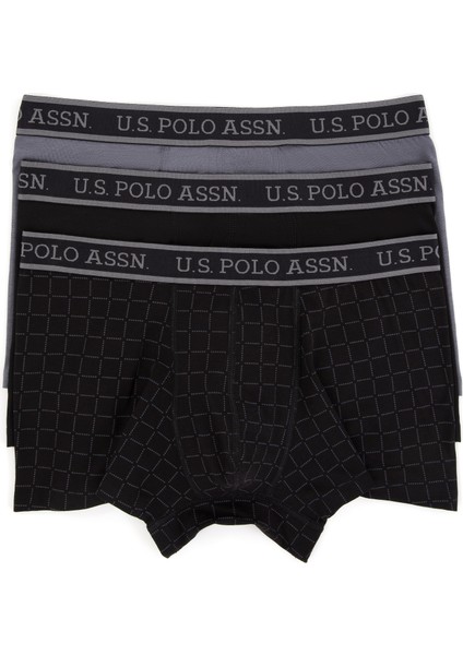 U.S. Polo Assn. Erkek Siyah İç Giyim Alt 50301658-VR046