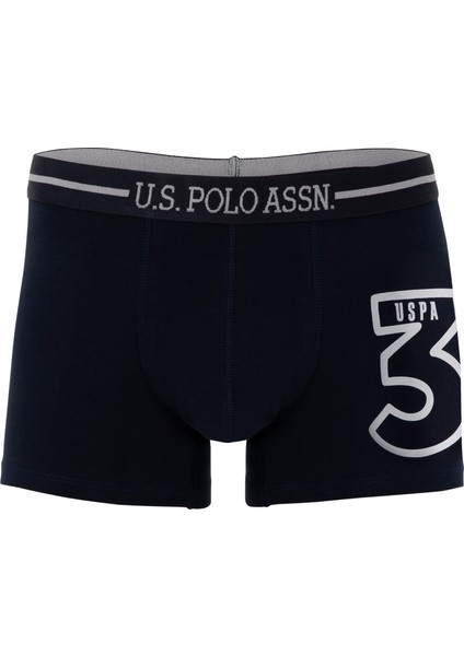 U.S. Polo Assn. Erkek Gri Melanj İç Giyim Alt 50301678-VR086