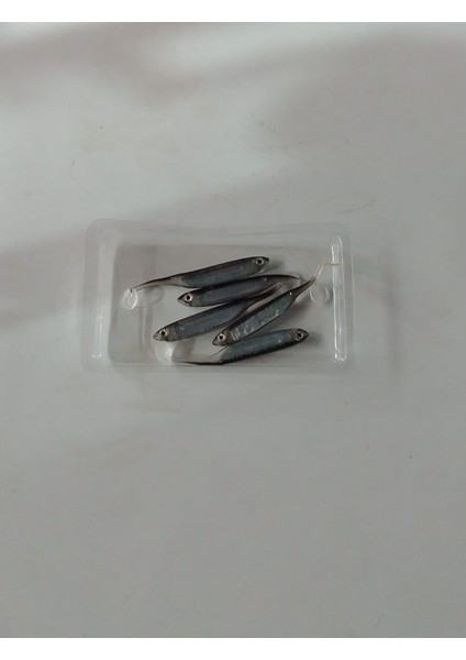 Real Fish 8 cm Silver Silikon Yem