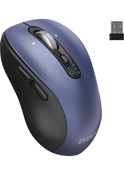 Eternal USB Siyah 2.4ghz 3000 DPI Kablosuz Mouse