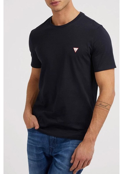 Erkek Guess Tişört - Mavi