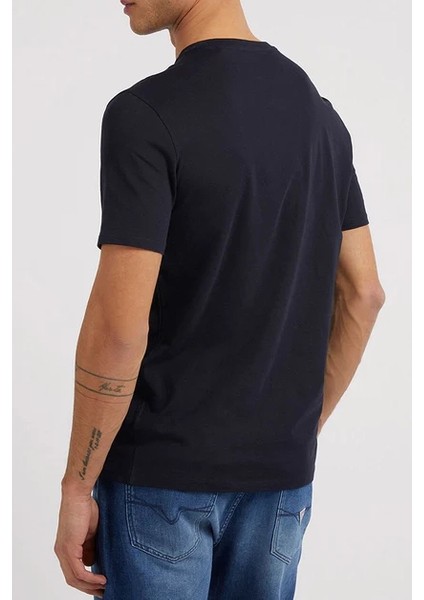 Erkek Guess Tişört - Mavi fiyatları