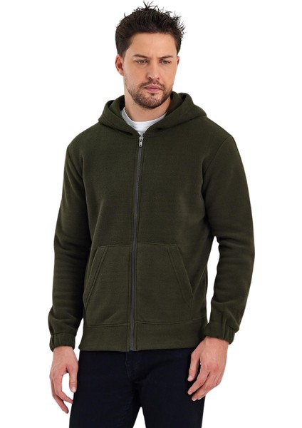 Erkek Polar Fermuarlı Kolu Lastikli Sweat fiyatları