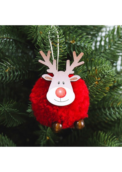 Noel Ağacı Kolye Geyik Noel Dekorasyonu Noel Ağacı Süsleme Kolye Küçük Kolye Geyik Yeni Noel Aksesuarları (Yurt Dışından)