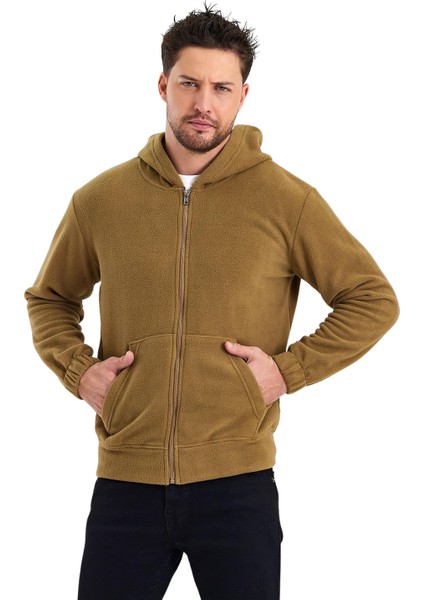 Erkek Polar Fermuarlı Kolu Lastikli Sweat fiyatları
