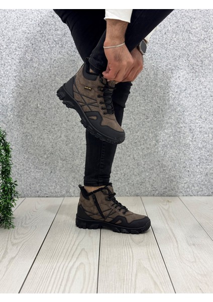 Vizon Bağcıklı Fermuarlı Içi Kürklü Unisex Bot fiyatları