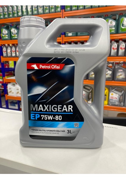 Maxigear 75W-80 3litre Şanzıman Yağı (2024 Üretim)