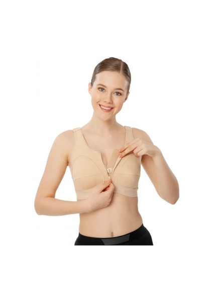 Post Operatif Sütyen (Fermuarlı) L