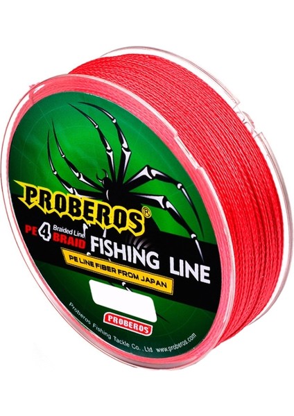 2 Pcs Proberos 4 Düzenlendi 100M Güçlü At Balık Misina, Misina Numarası: 1.0 / 15LB (Yurt Dışından)