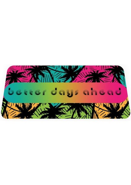 Better Days Ahead - Geri Dönüşümlü Unisex Elastik Baskılı Bileklik ve Hatırlatıcı Kart modelleri