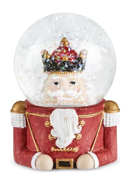 New Year Yılbaşı Nutcracker Kar Küresi Küresi 4,6 x 6,4 cm