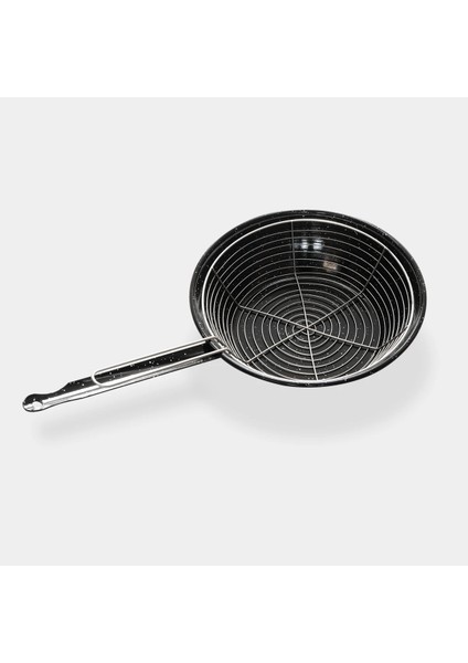 Smalto Emaye Tek Kulplu Fritöz Tavası 26CM