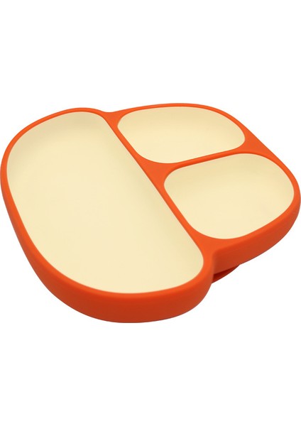 Bebek Maması Takviyesi Iki Renkli Silikon Tabak (Yurt Dışından)