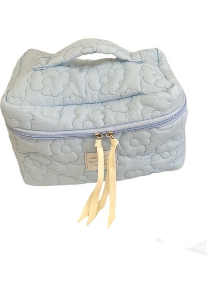 Çiçek Kozmetik Çantası Taşınabilir Büyük Kapasiteli (Yurt Dışından)