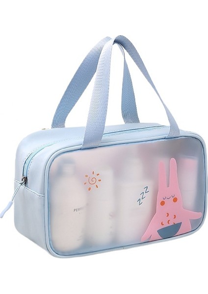 Karikatür Şeffaf Kozmetik Çantası Su Geçirmez (Yurt Dışından)