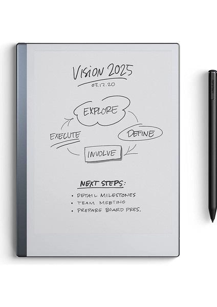 2 Digital Paper Tablet + Marker Plus + Kapaklı Kılıf