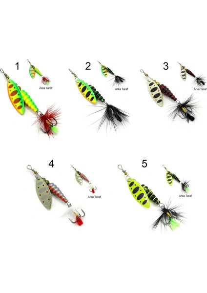 6050 Bugbao 6.5gr Alabalık Kaşığı