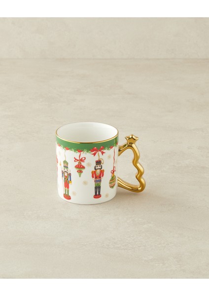 Tin Soldiers New Bone China Kupa 360 ml Kırmızı - Yeşil modelleri