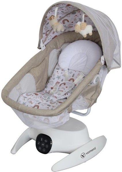 Vomero Rosy 3 Kademeli Elektrikli Beşik 2in1 Beşik Ana Kucağı