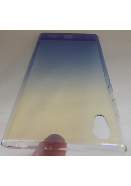 Sony Xperıa L1 Renk Geçişli Transparan Sert Lüx Kılıf fiyatları